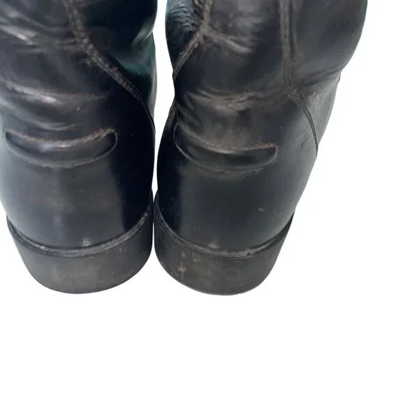 Ariat Black Leather Ankle Boots - Picture 6 of 9